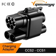DC electric vehicle DC quick EV charging adapter