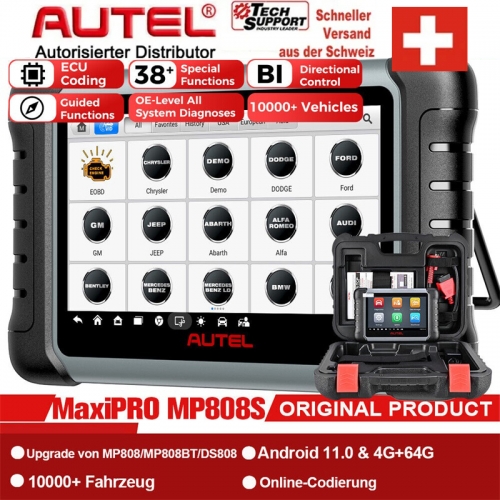 Autel MaxiPRO MP808S Profi KFZ OBD2 Diagnosegerät ALLE SYSTEM Key Coding