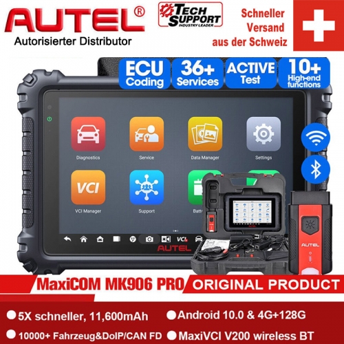 Autel MK906 PRO Profi KFZ OBD2 Diagnosegerät Scanner ALLE SYSTEM ECU Coding Key Programmier OBD2 Scanner