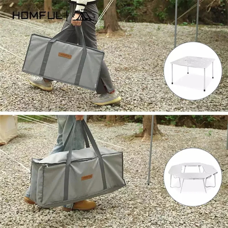 Folding portable table