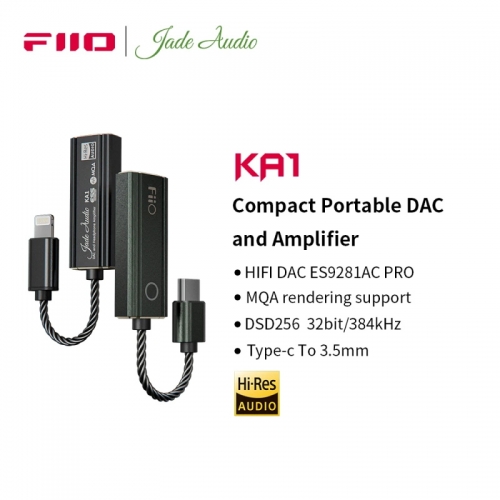 Clé FiiO/JadeAudio-KA1 TypeC vers 3,5 mm