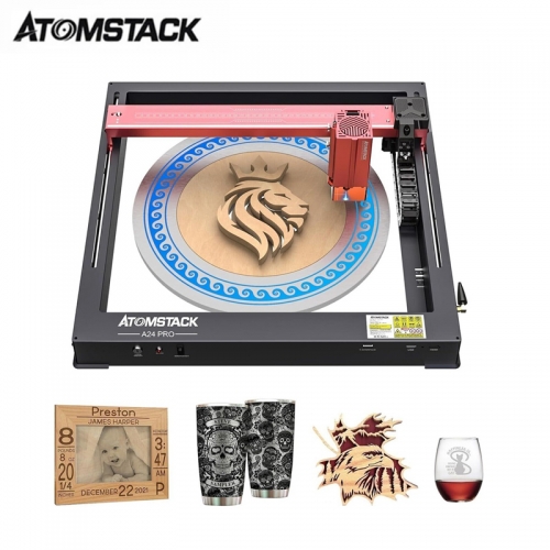 AtomStack A12 Pro Optical Power 12W Laser Engraver Unibody Frame No Assembly Required