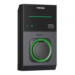 TOPDON PulseQ AC Pro 11kw 22kw Ocpp 3 phases Type 2 application intelligente RFID Wifi Station de chargeur mural de voiture électrique EV