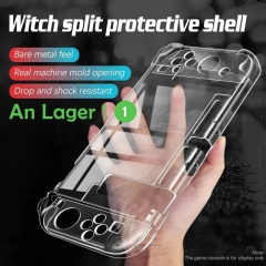 Soft TPU Transparent Shell Protective Case Cover Frame Clear Protector for Nintendo Switch Game Console Accessories