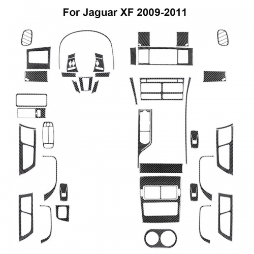 Kit intérieur 44 pièces pour Jaguar XF 2009-2011