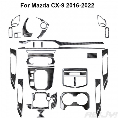 46-teiliges Voll-Innenraum-Set für Mazda CX-9 2016–2022