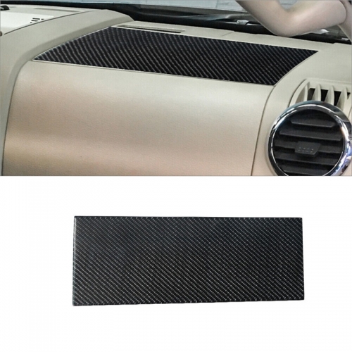 For Ford Explorer 2008-10 Carbon Fiber Interior Above Glove Box Panel Cover Trim