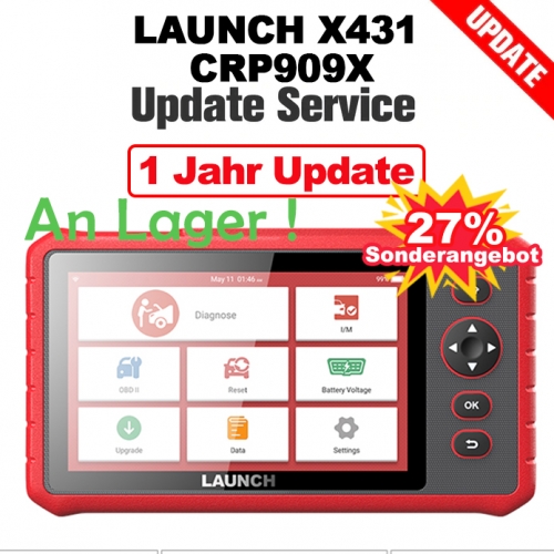 Das Absolut Sonderangebot für Ein Jahr Update Service für LAUNCH X431 CRP909X