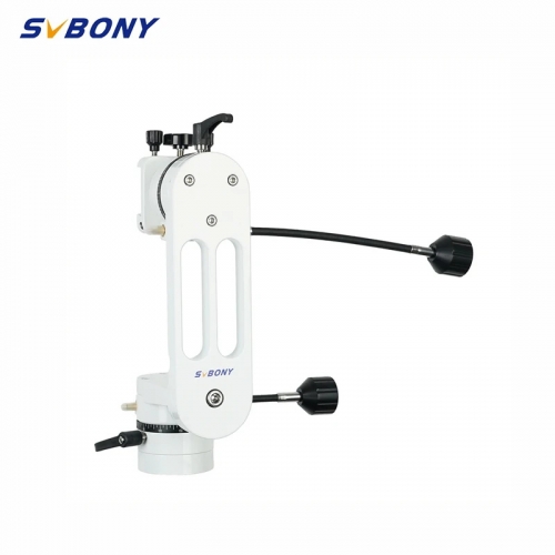 Svbony sv225 adjustable angle alt-azimuth telescope mount without tripod slow motion controls cable for following moon planets