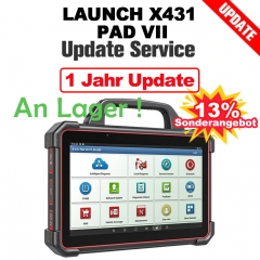 The Absolutely Special Offer for One Year Update Service for LAUNCH X431 PAD VII