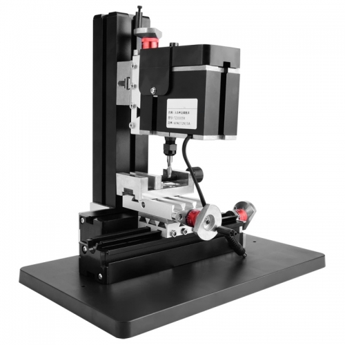 Mini fraiseuse à métaux motorisée 60w, usinage des métaux, Table à outils de bricolage, outil d'usinage du bois, 240-12000v Rpm