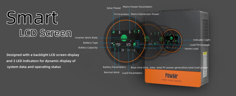 sine hybrid solar inverter