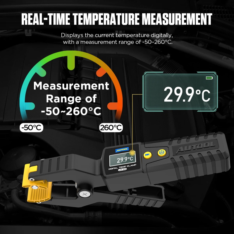 Autool lm55 digitale Temperatur prüf klemme