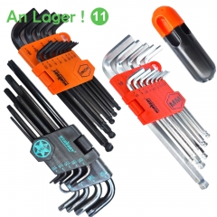 36PCS Allen Wrench Set Multi-size Internal Hexagonal Spanner Inch/Metric/Star for Bicycle Appliance Repair Tool