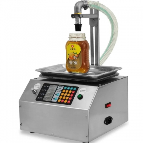 Machine de remplissage de liquide 2G-8KG, contrôle numérique, eau, boisson, parfum, jus, lait, petite bouteille, pot, emballage à diaphragme, pompe