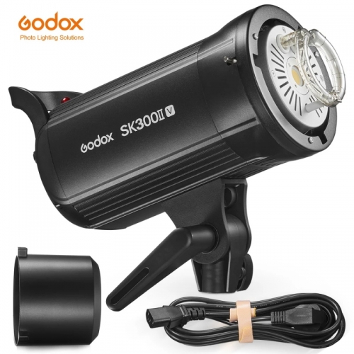 Godox SK300IIV 300Ws Studio Strobe Flash Monolight GN65 5600K 2.4G Wireless X System with Bowens Mount for Photography Studio Stream