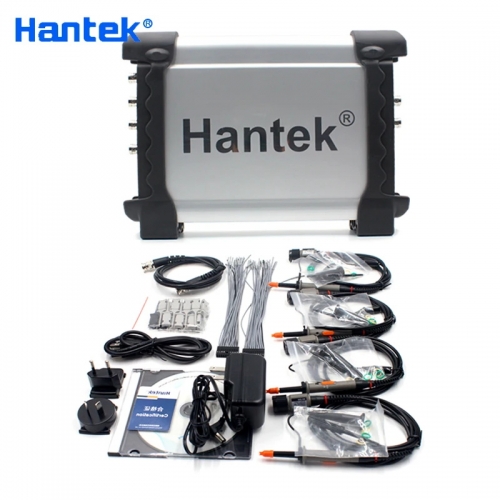 Hantek Offizielle DSO3254A USB Oszilloskope 4 Kanäle 250Mhz PC Lagerung Digitale Osciloscopio + 16 Kanäle Logic Analyzer Tester