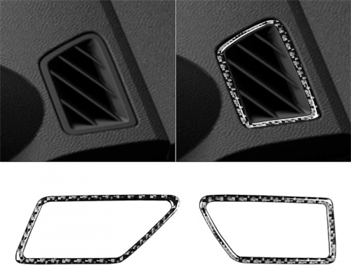 Car Dashboard Air Vent Mazda 3 Axela 2010-2013 Mazdaspeed 3 Car Sticker Protector Accessories Air Vent Decoration Cover