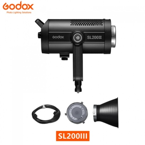 Godox SL200iii LED lumière vidéo 200W Bowens Mount lumière du jour équilibrée 5600k 2.4G sans fil X systèmes contrôle par Godox App