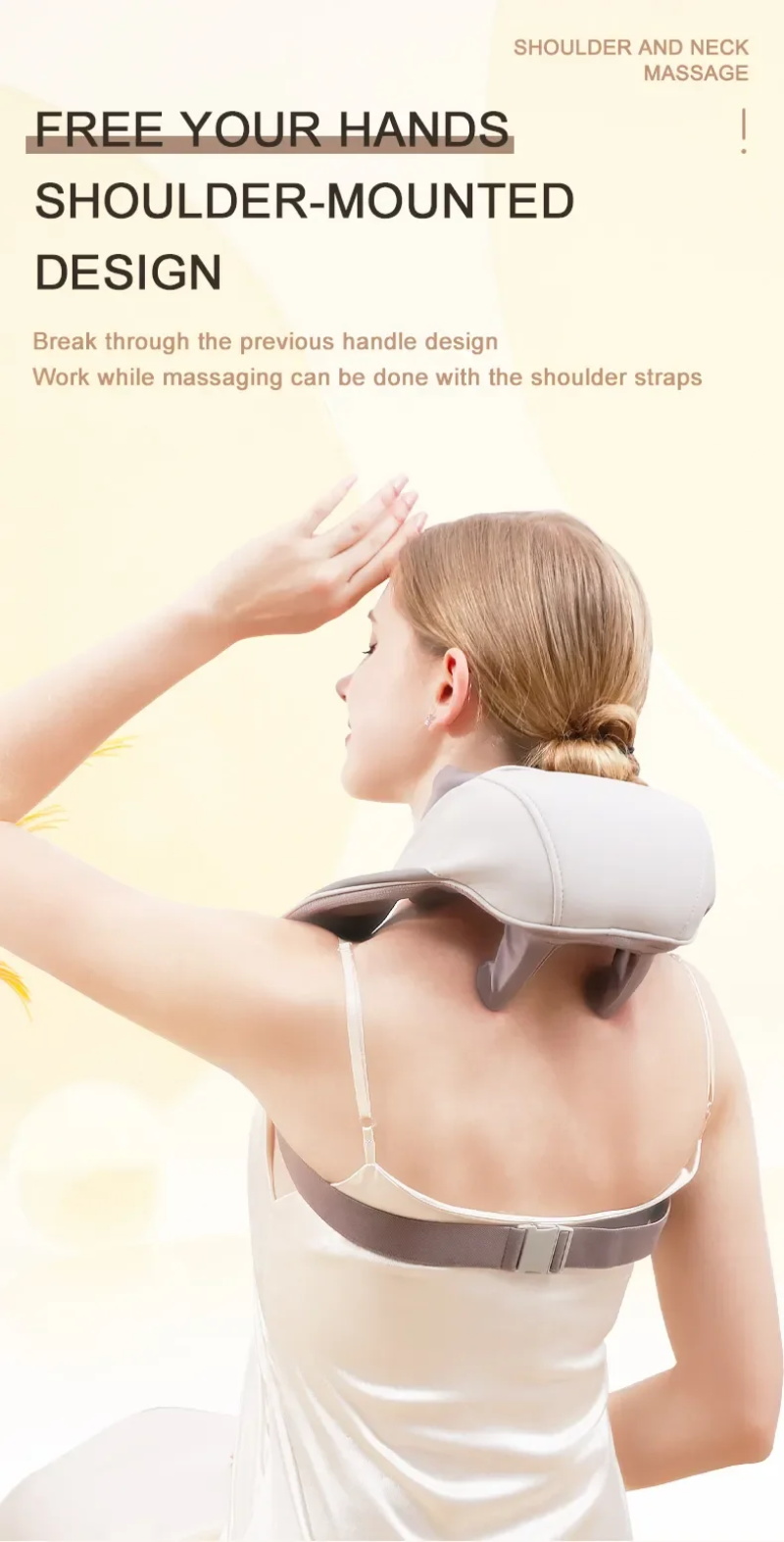 Drahtloses elektrisches Massage gerät
