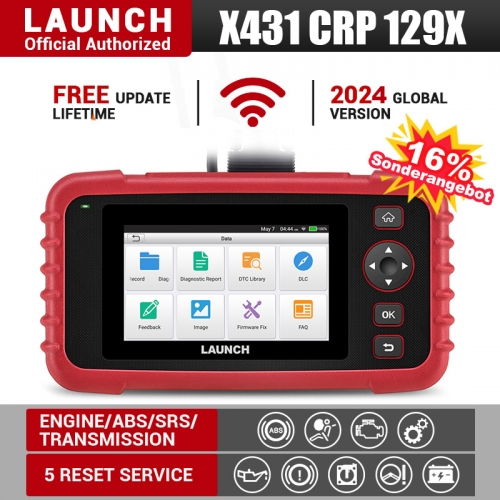 Launch X431 CRP129X OBD2 Scanner Engine ABS SRS AT Diagnostic Tool Oil SAS EPB TPMS Reset Creader 129X OBDII Code Reader CRP129
