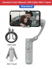 Pliable sur 3 axes Stabilisateur d'enregistrement vidéo Vlog à cardan portatif pour Smartphone pour iPhone 13 Xiaomi Huawei Samsung