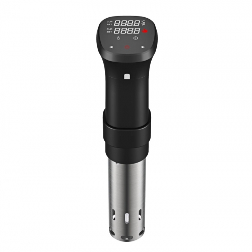 Cuiseur Sous Vide 1100W, Machine de cuisson silencieuse et étanche avec contrôle précis de la température et du temps, écran, livre de recettes