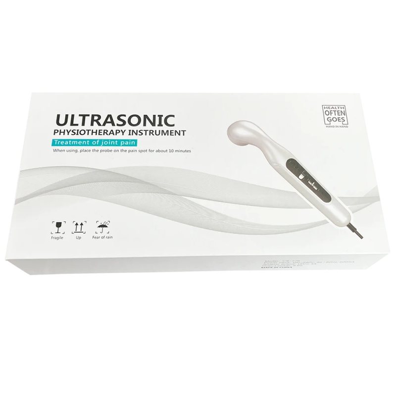 Ultrasonic physiotherapy device