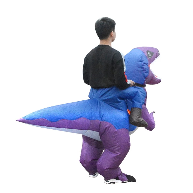 Aufblasbares Dinosaurier-Kostüm