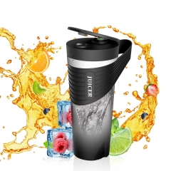 Portable Shake Smoothie Blender 4000mAh Type C Rechargeable 460ml Personal Blender with 6 Sharp Blades