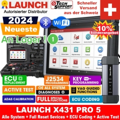 LAUNCH X431 PRO 5 Outils de diagnostic de voiture Système complet OBD2 Scanner Outil de diagnostic intelligent