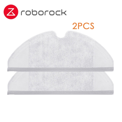 2 Stücke Original Roborock S50 S51 Teile Mopp Tücher für Xiaomi Staubsauger Generation 2 Trocken Nass Wischen Reinigung