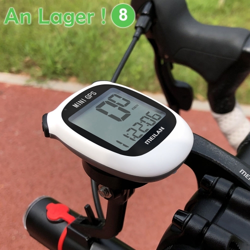 Meilan M3 GPS Fahrradcomputer Fahrrad GPS GPS Tachometer Geschwindigkeit Höhe DST Reisezeit Drahtloser wasserdichter Fahrradcomputer