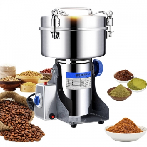 2000g Körner Gewürze Hebals Grinder Elektrische Kaffeemühle Kaffee Trocken Fleischwolf Spice Mühle Getreide Mühle Lebensmittel Brecher