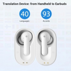 Timekettle m3 Language Simultaneous Translator Headset Business Interpretation Headphones Travel Voice Translation Earphones