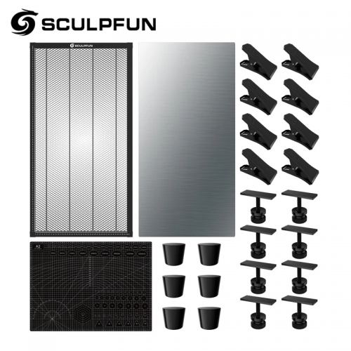 Sculpfun 400x800mm Lasers ch neiden Waben platte h3 Werkbank für Desktop-Schutz zum Schnitzen von Holz/Leder/Metall/Acryl