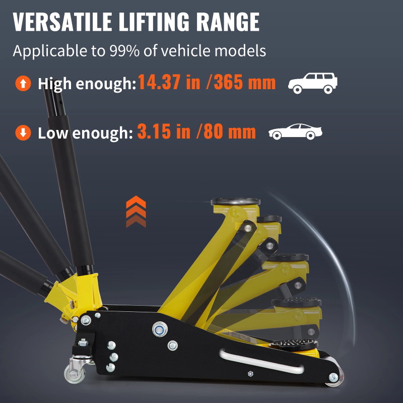 Car jack 3T 6600 lbs