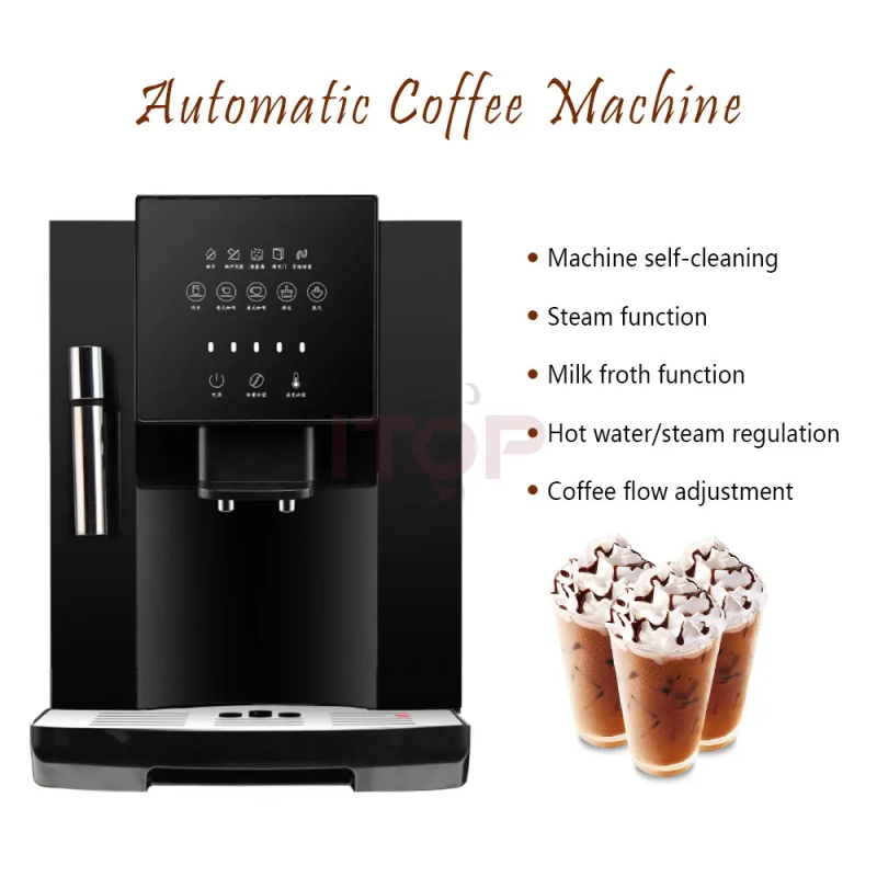 Fully automatic 19 bar coffee machine