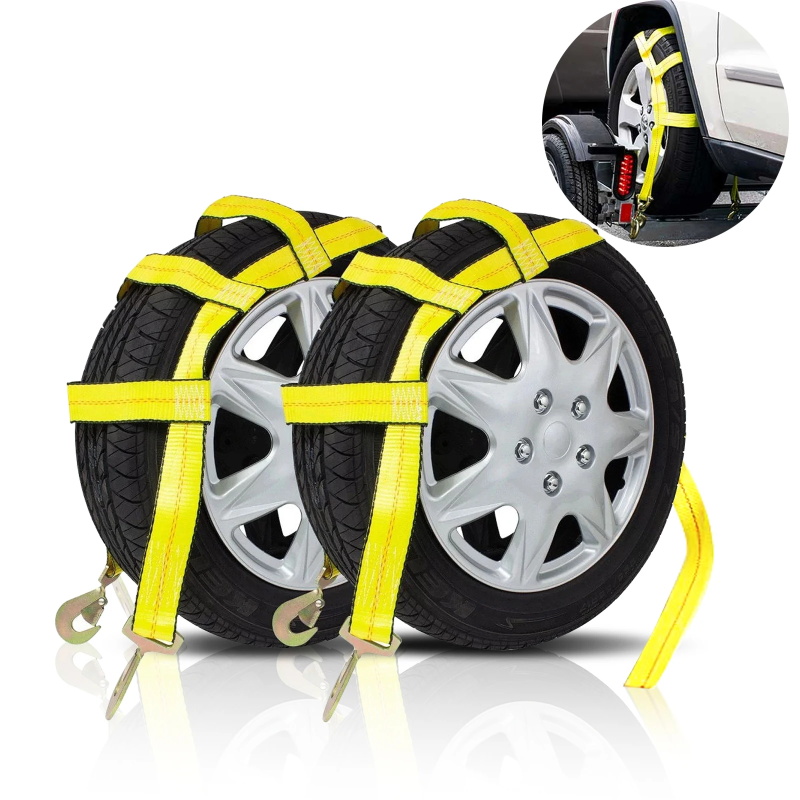 Lashing straps car transport load securing