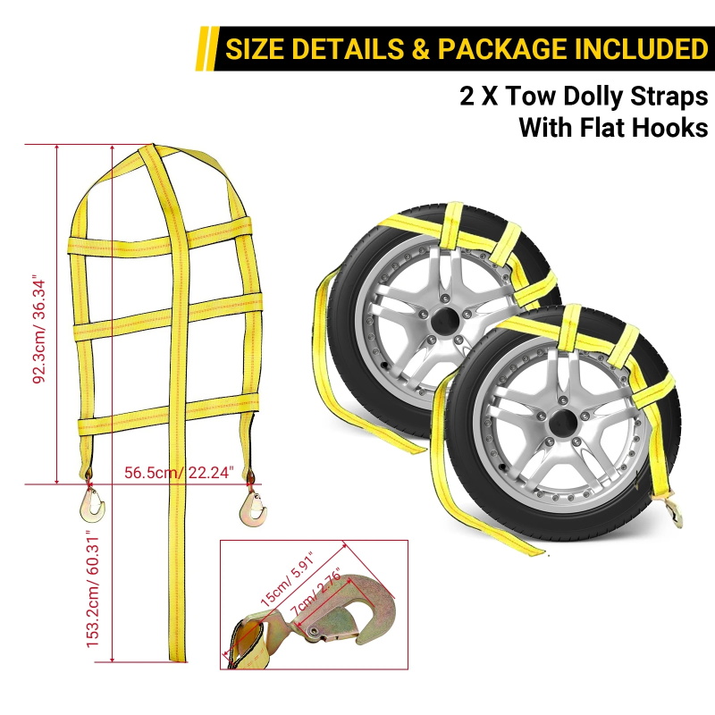 Lashing straps car transport load securing