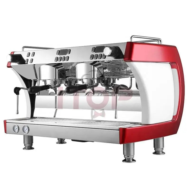 Double Brewing Head Commercial Semi-automatic Espresso Machine