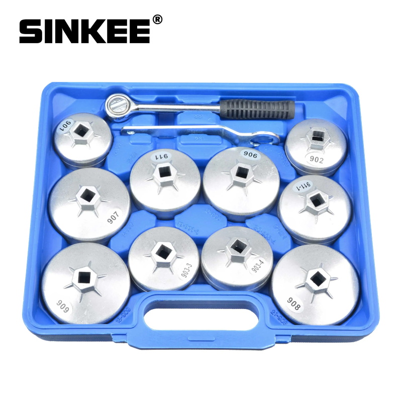 Oil filter wrench set