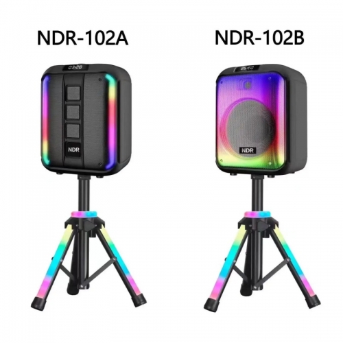 Nouveau 12 pouces 40W haut-parleur Bluetooth haut-parleur surround stéréo caisson de basses RGB avec trépied d'éclairage LED