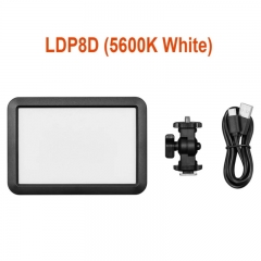Godox LDP8D LED Video Light Photography Light Panel 10W LED Fill Light 2800K-6500K