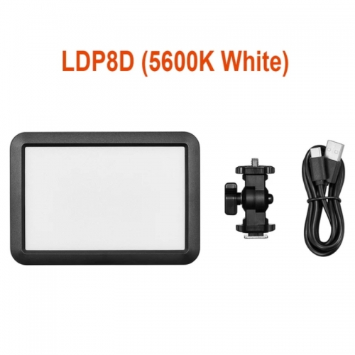 Godox LDP8D LED Video Light Photography Light Panel 10W LED Fill Light 2800K-6500K
