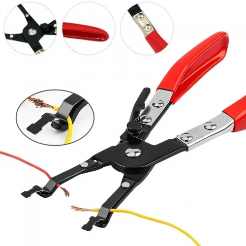 Soldering pliers cable holder