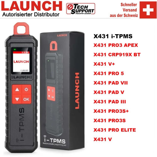 LAUNCH X431 i-TPMS TSGUN TPMS détecteur de pression des pneus portable terminateur capteur activateur programmation outil de Diagnostic de voiture