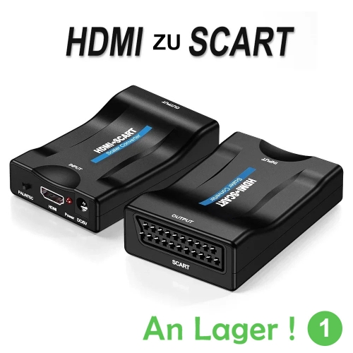 1080P HDMI zu Scart Konverter für  HDTV DVD