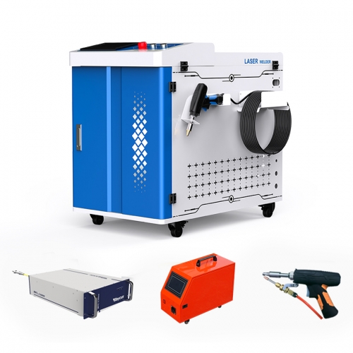 3-in-1 Hand-gehalten Weld 1500W/2000W/3000W Fiber Laser Schweißen Maschine für Farbe Entfernung Rost Metall Reinigung