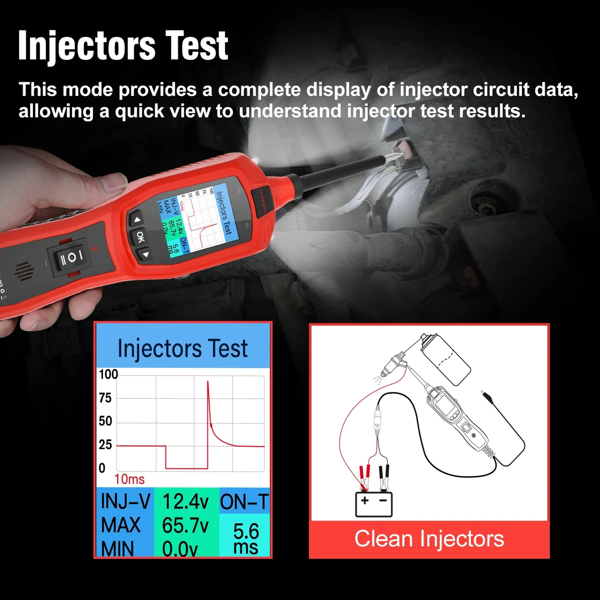 TopDiag P180 power circuit tester device